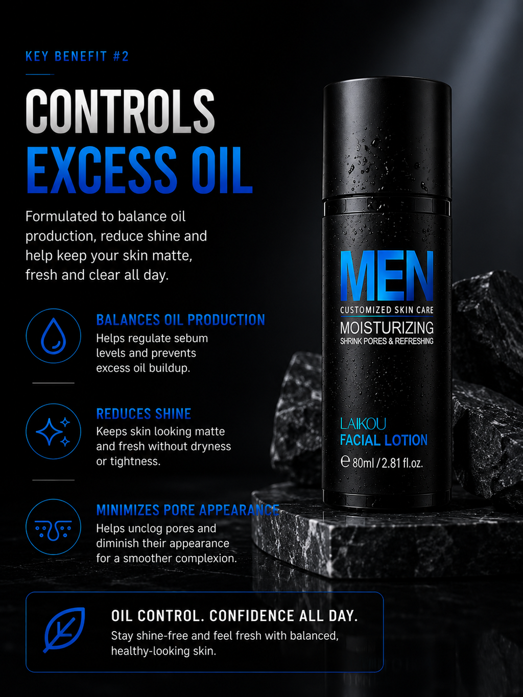 Plain & Proven Men's Face Moisturizer