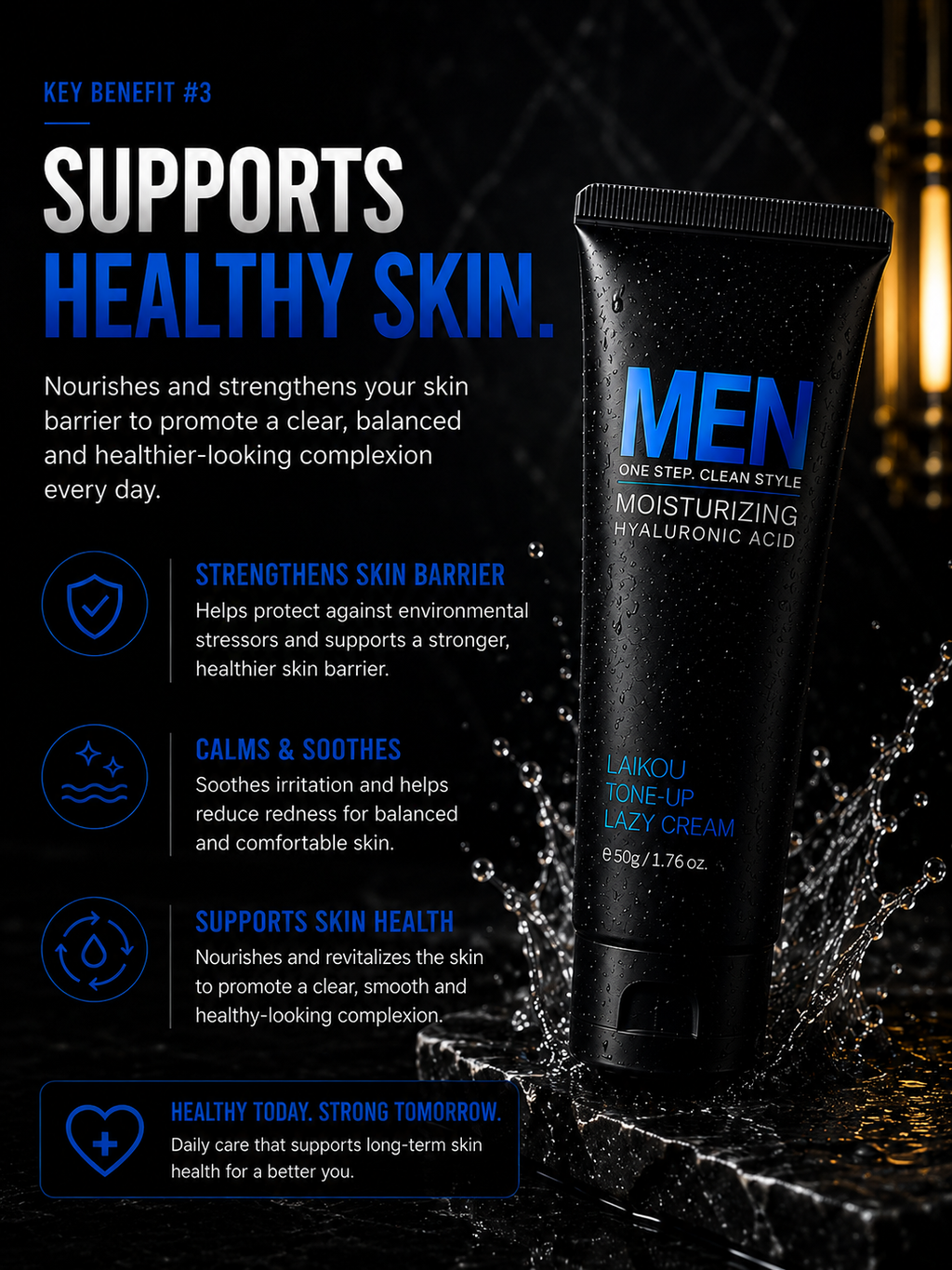 Plain & Proven Men's Facial Cream